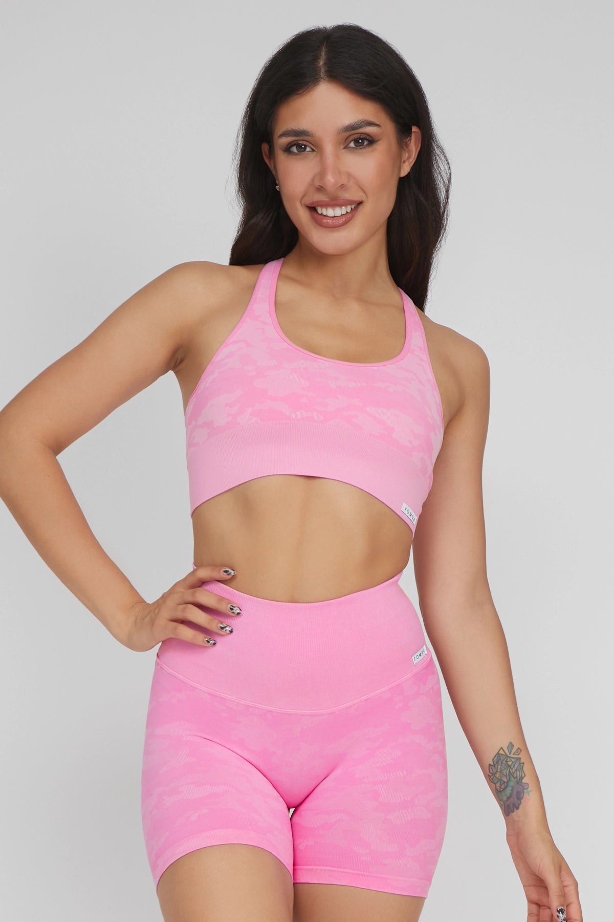 Top Mimetico Rosa Ecofir