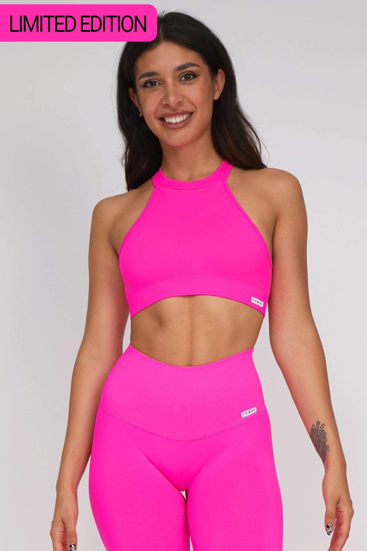 Top Olimpia Fuxia Fluo