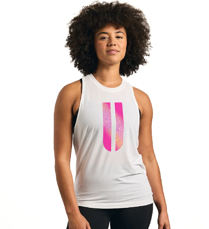 Women's Graphic Horns High-Neck Tank