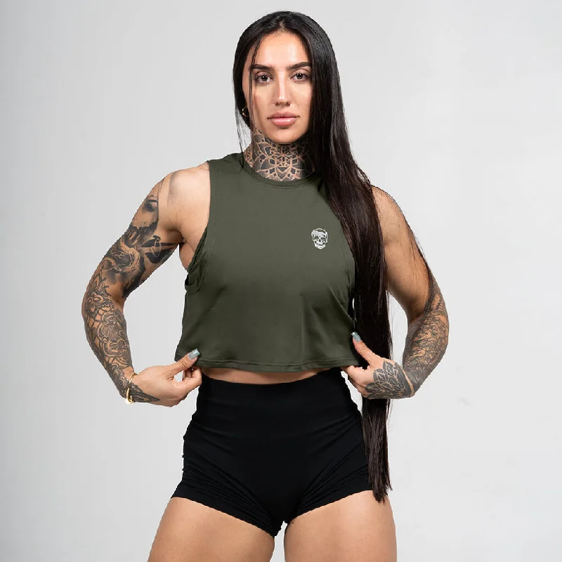 Women's Performance Tank - OD Green