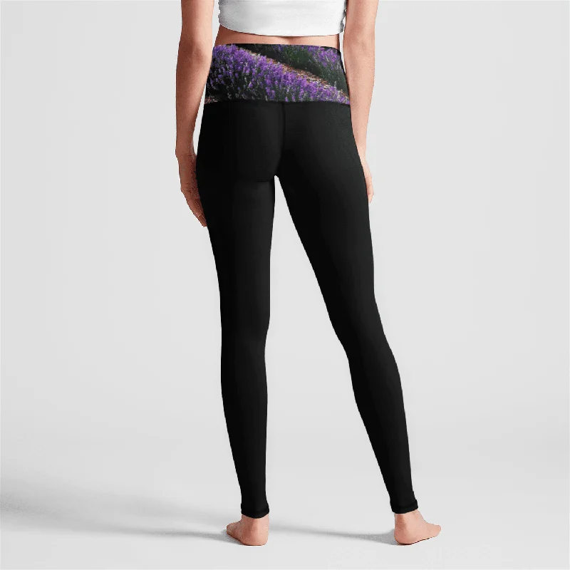 YL Lavender Eco Leggings High Waist Eco Legging