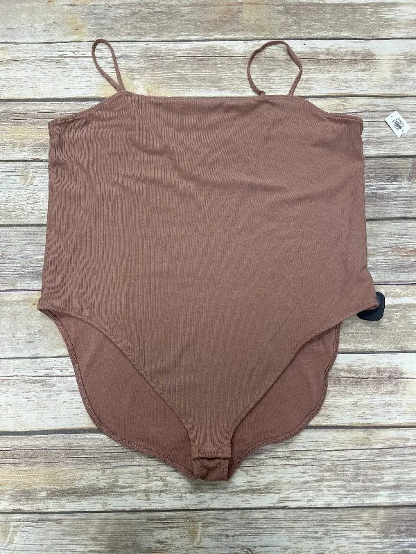 Bodysuit By Old Navy In Tan, Size: 3x