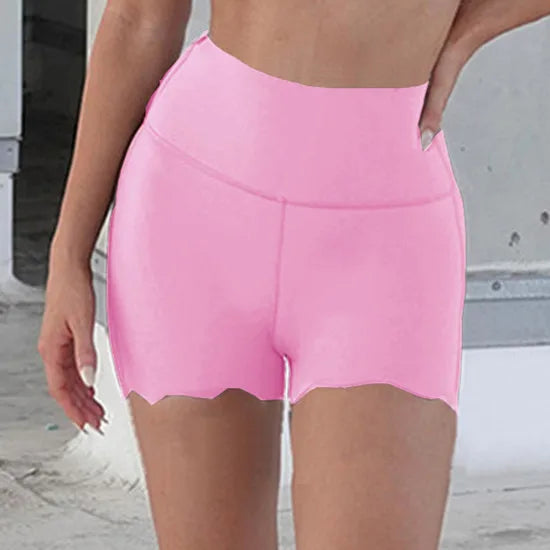 pink shorts